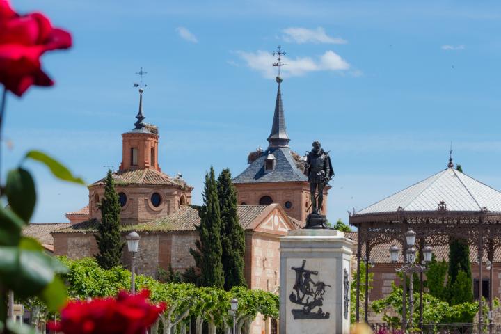 Imagen de archivo de la Plaza de Cervantes, en Alcalá de Henares (Madrid).