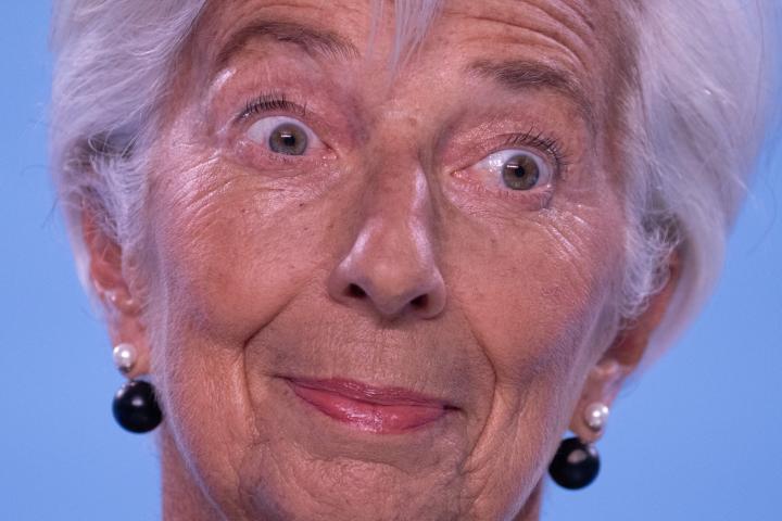 La presidenta del BCE, Christine Lagarde.