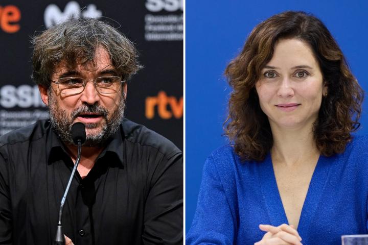 Fotomontaje de Jordi Évole e Isabel Díaz Ayuso