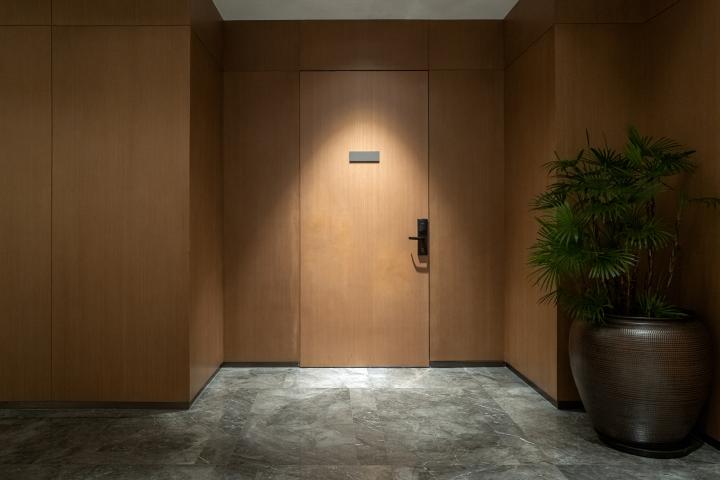 Imagen de archivo de la puerta de un piso.