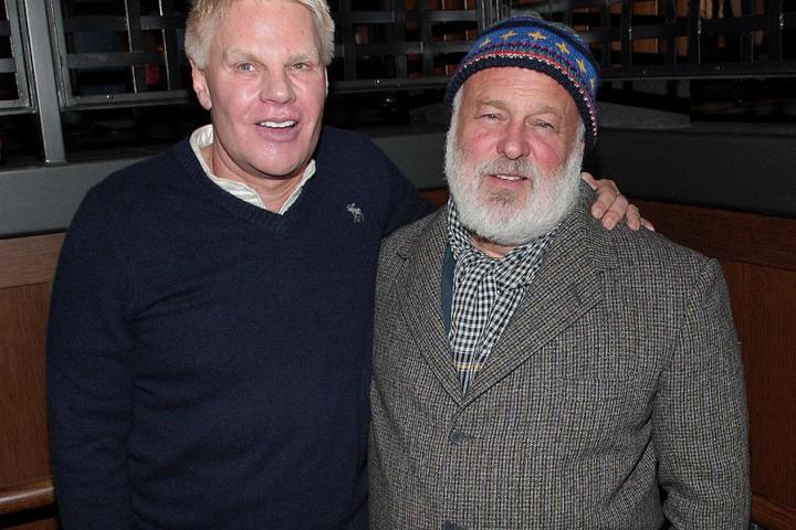 A la izquierda, Mike Jeffries, CEO de Abercrombie & Fitch.