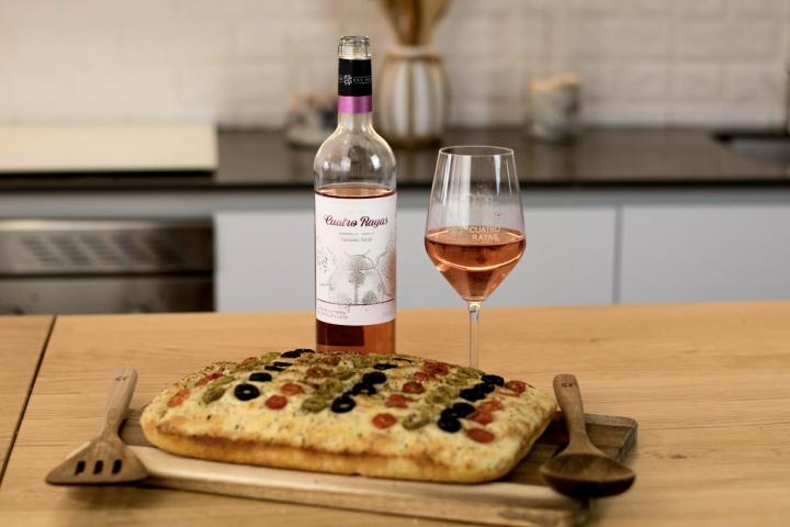 Cuatro Rayas Organic Rosé