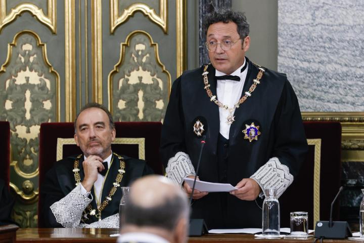 El fiscal general del Estado en el Tribunal Supremo.