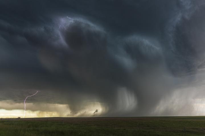 Imagen de una gran tormenta.