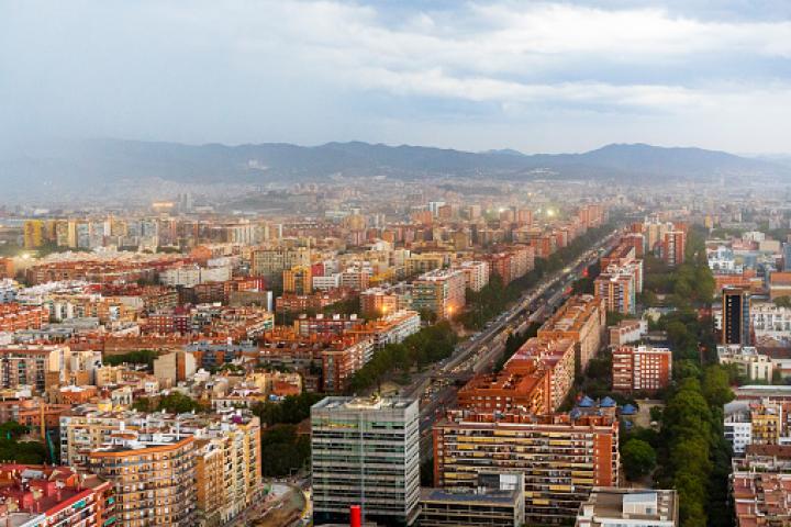 Vista aérea de L'Hospitalet de Llobregat