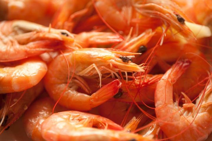 Gambas frescas