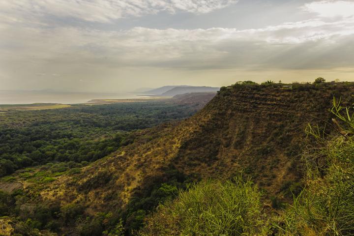 Colinas del valle del Rift, en África.