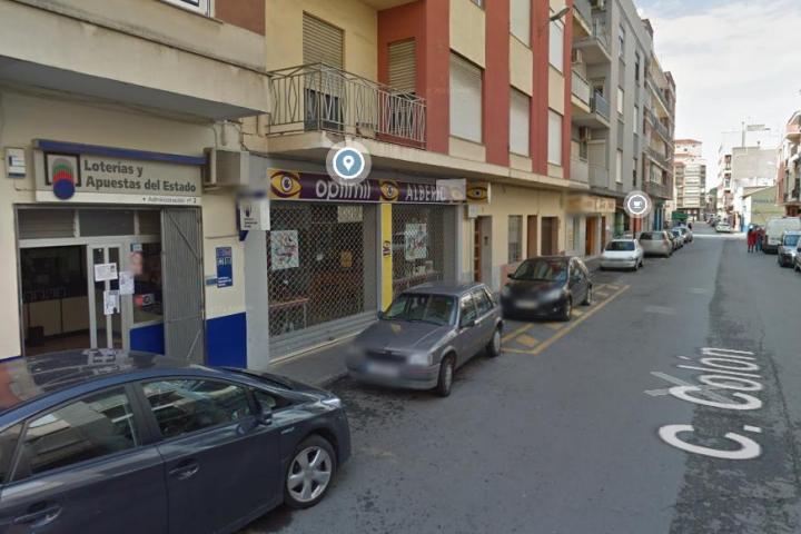 Administración de Alberic (Valencia), donde se ha vendido el primer premio de la Lotería Nacional de hoy sábado 26 de octubre.