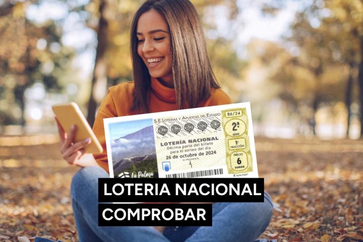 Lotería Nacional hoy sábado 26 de octubre en directo: comprobar resultados del sorteo