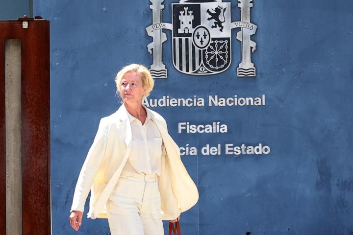 Imagen de archivo de Ana Duato en la Audiencia Nacional el 12 de junio de 2024.