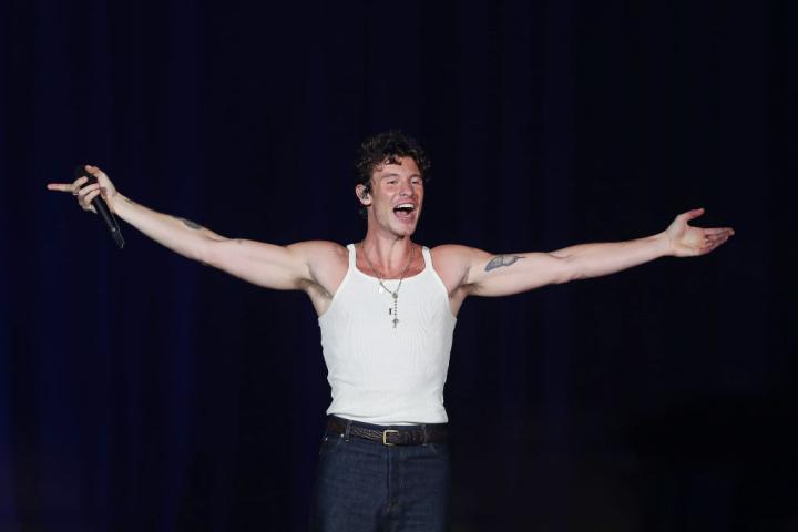El cantante Shawn Mendes, fotografiado en Rock in Rio en Brasil el 23 de septiembre de 2024.
