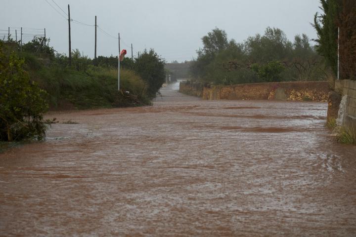 Inundaciones por las lluvias torrenciales en la Comunidad Valenciana.