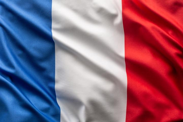 La bandera de Francia