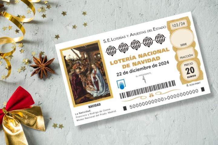 Décimo del Sorteo Extraordinario de Navidad 2024