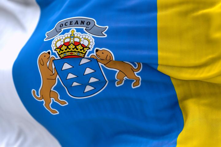 Bandera de Canarias.