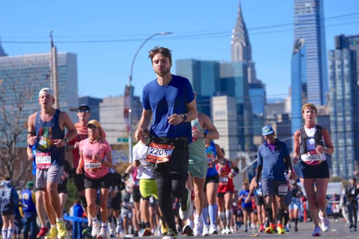 Participantes en el reciente Maratón de Nueva York