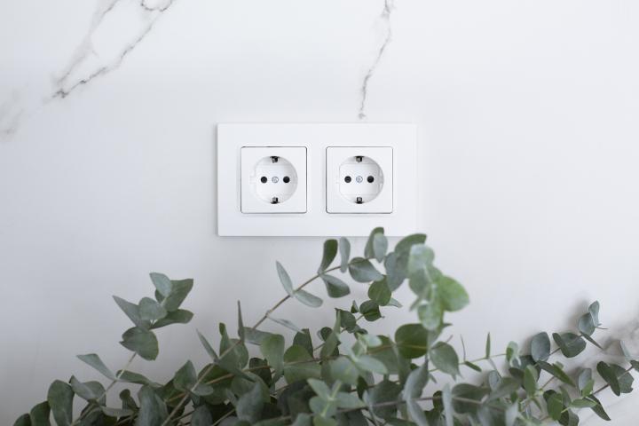 Imagen de archivo de un enchufe.