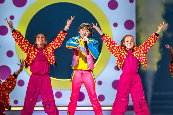 Chloe DelaRosa, representante de España en Eurovisión Junior 2024.