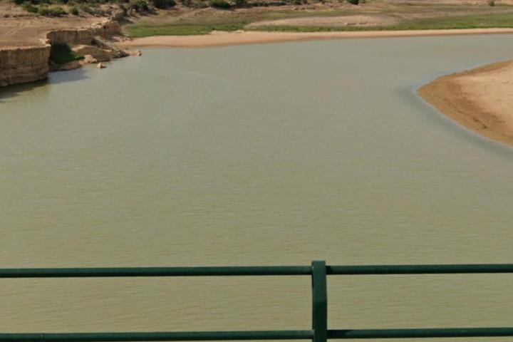 Imagen de archivo de agua en el pantano de María Cristina (Castellón).