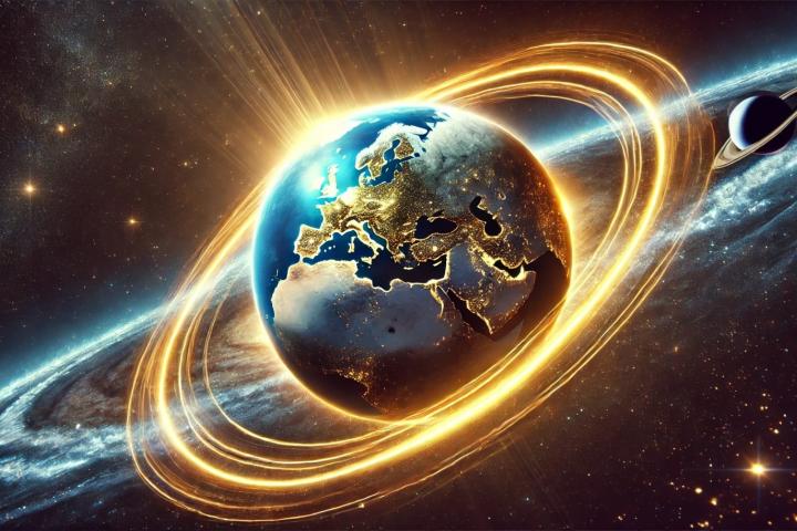 La inclinación del planeta Tierra a través de la IA.