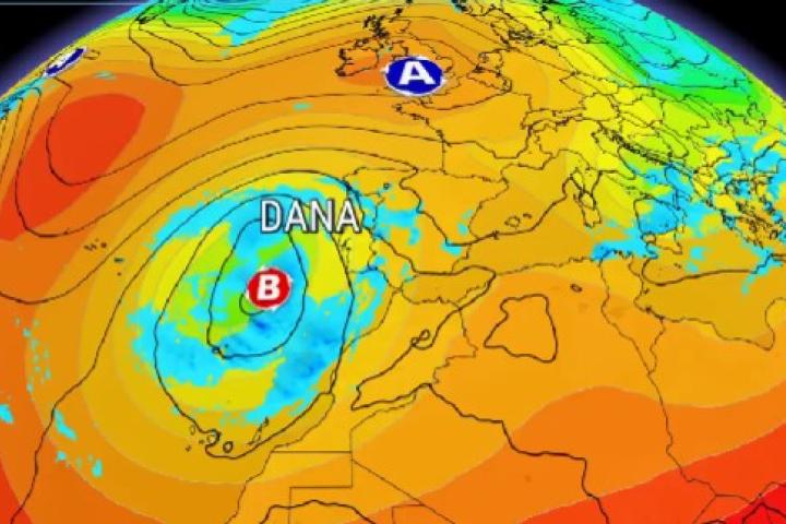 Mapa de previsión de Eltiempo.es