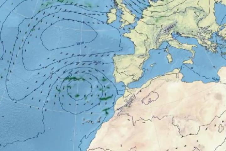 Previsión de AEMET para este fin de semana