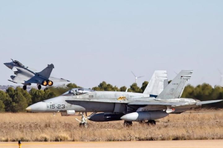 Aeronave del Ejército del Aire y del Espacio.