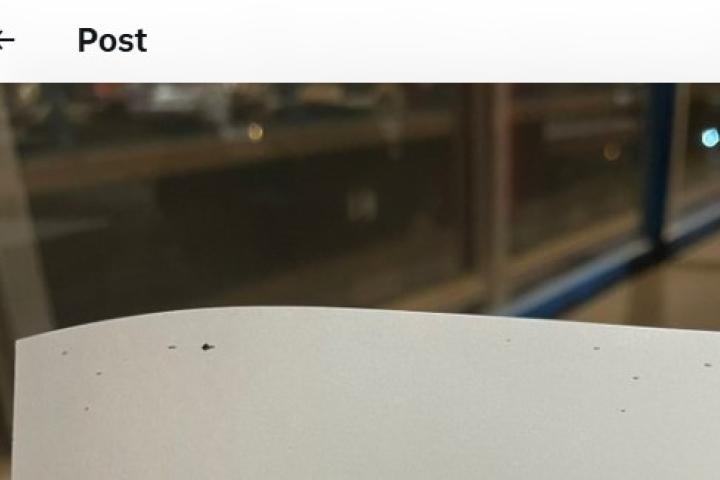 El mensaje compartido por @laurumipsam