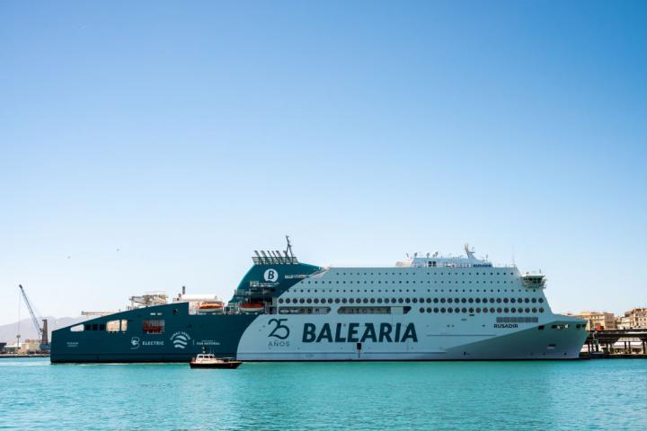 Embarcación de Balearia, en una imagen de archivo