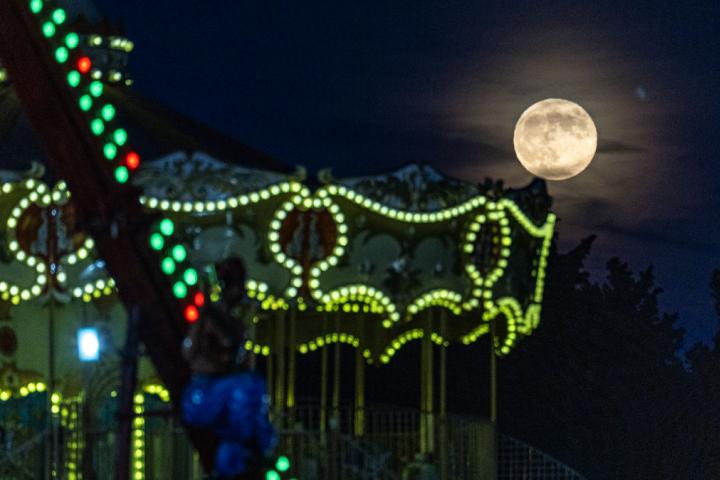 Imagen de un parque de atracciones