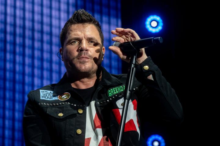 Dani Martín, durante un concierto en 2022.