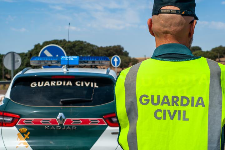 Imagen de archivo de un agente de la Guardia Civil.
