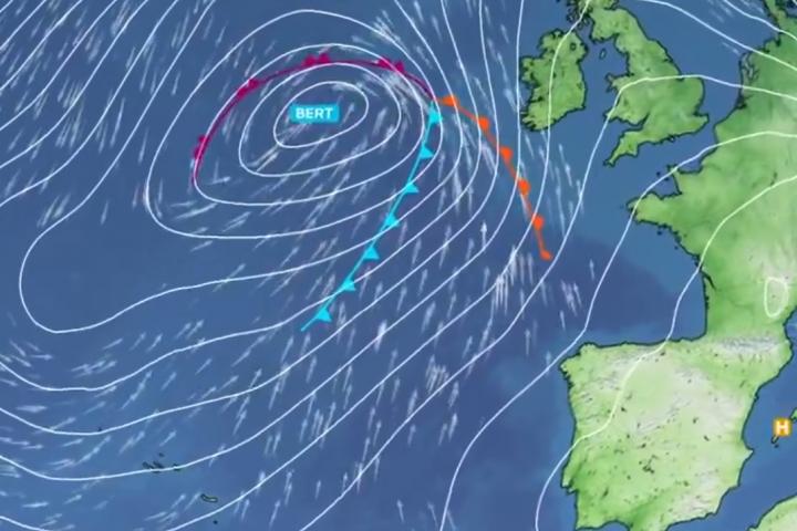 La previsión de la Met Office