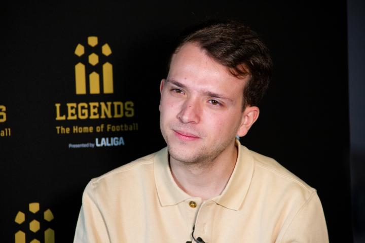 El creador de contenido, durante su entrevista con 'El HuffPost'