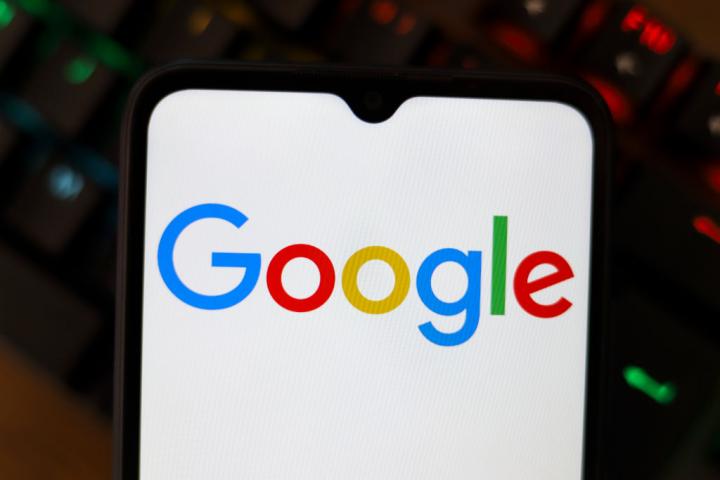 Buscador de Google en un móvil