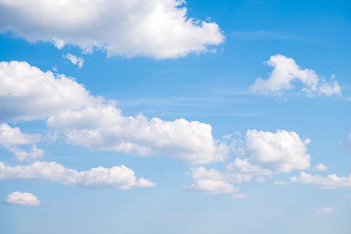 Nubes, en una imagen de archivo