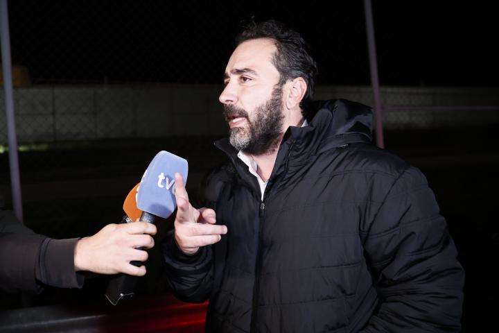 El empresario Víctor de Aldama, presunto comisionista del caso Koldo, a la salida de prisión.