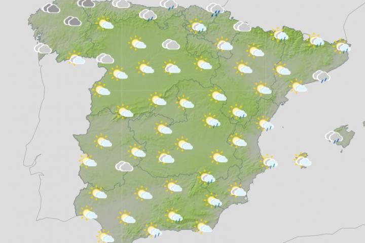 Previsión de AEMET para comienzos de diciembre