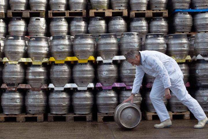 Barriles de cerveza