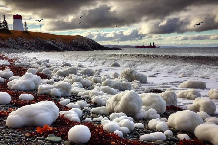 Representación libre de la misteriosa situación vivida en Canadá