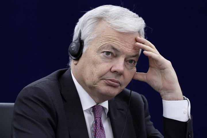 El excomisario de Justicia de la UE Didier Reynders