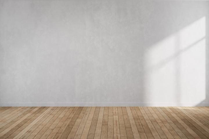 Una habitación vacía.