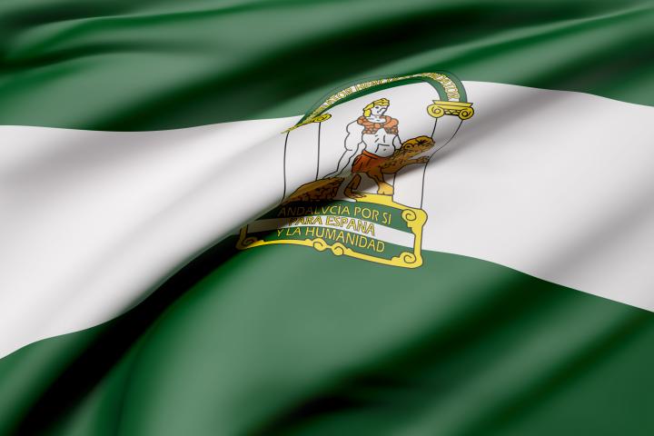 Bandera de Andalucía.