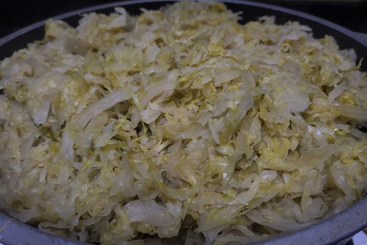 Imagen de archivo de chucrut.