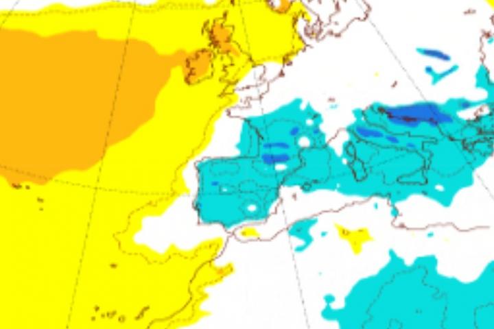 Previsión de la AEMET para la semana de Navidad.