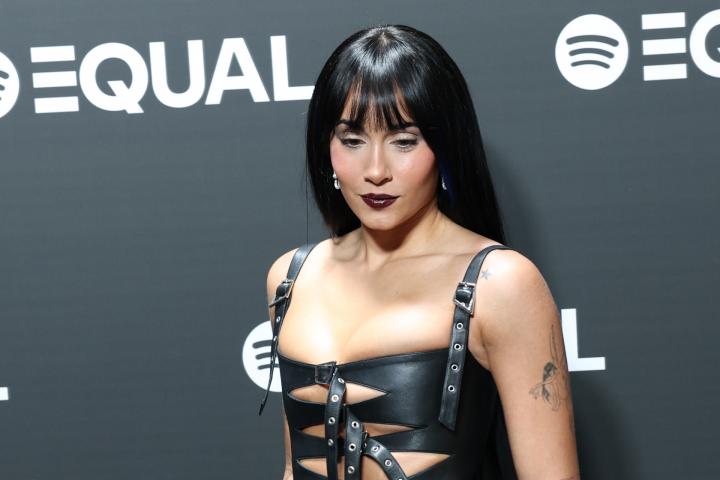 La cantante Aitana Ocaña, en la Spotify Equal Gala el 10 de diciembre de 2024.