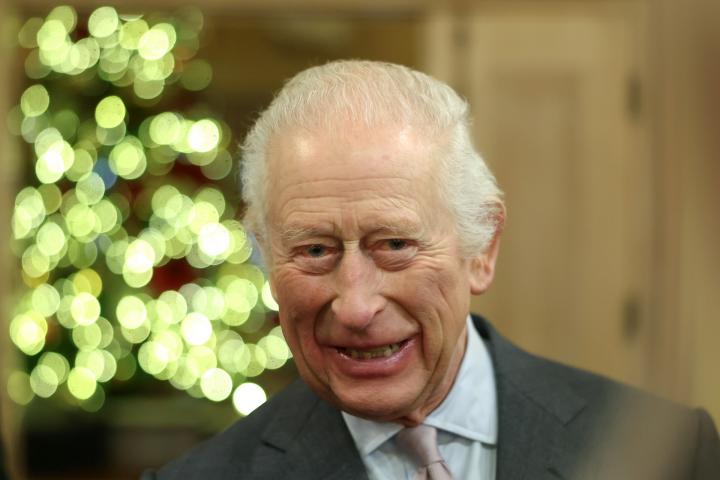 Carlos III, en un evento el 13 de diciembre de 2024.