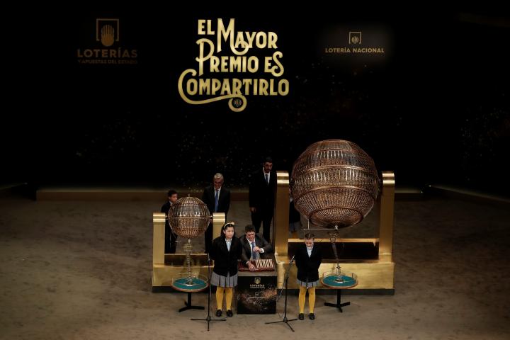 Lotería de Navidad en una imagen de archivo.