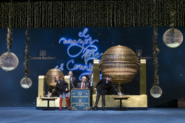 Lotería de Navidad en una imagen de archivo.