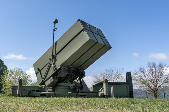 Sistema de misiles de defensa aérea NASAMS.